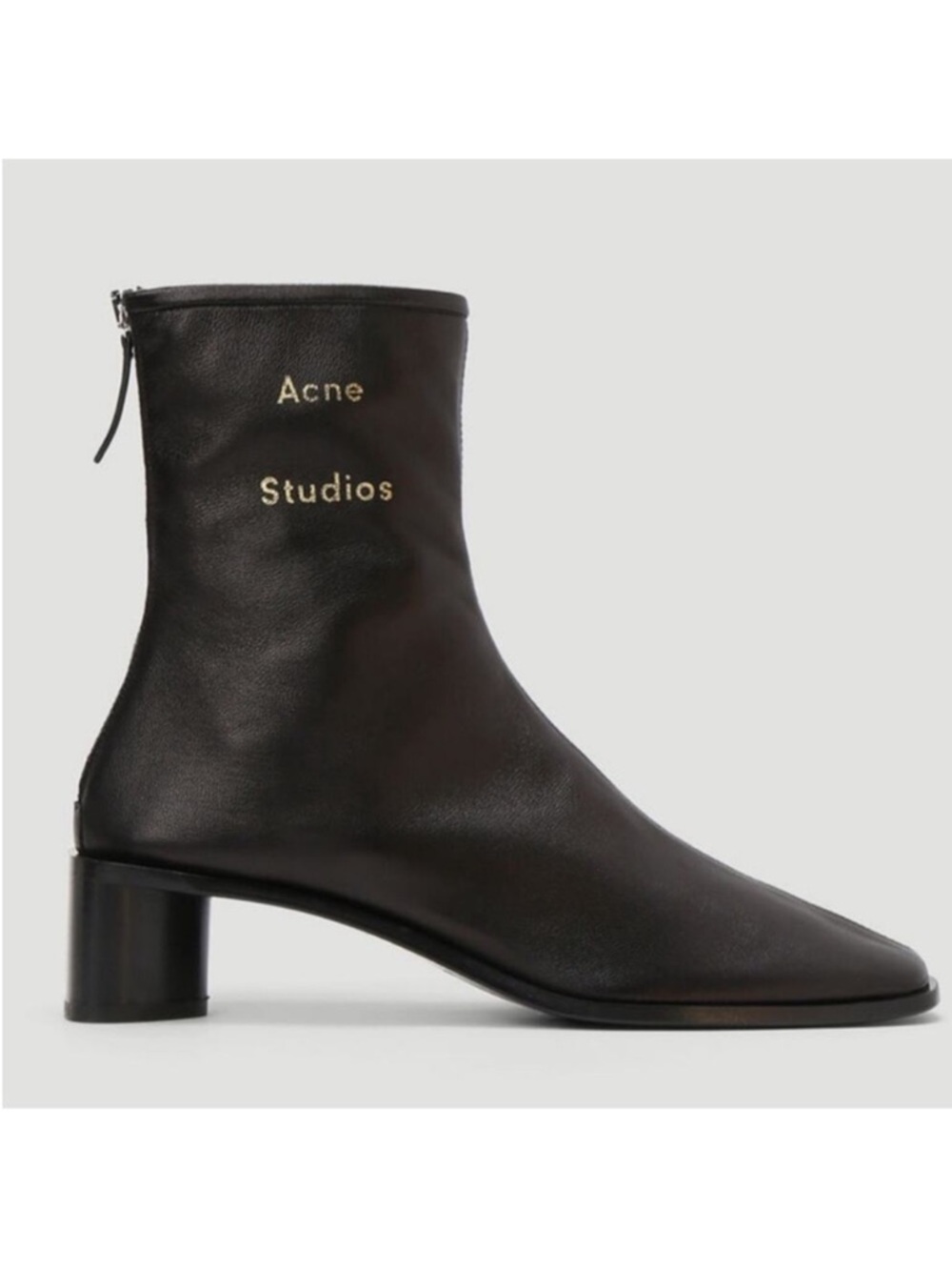 Acne Leather Sock Boots